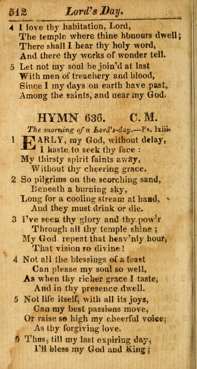 A Choice Selection of Psalms, Hymns and Spiritual Songs for the use of  Christians page 505