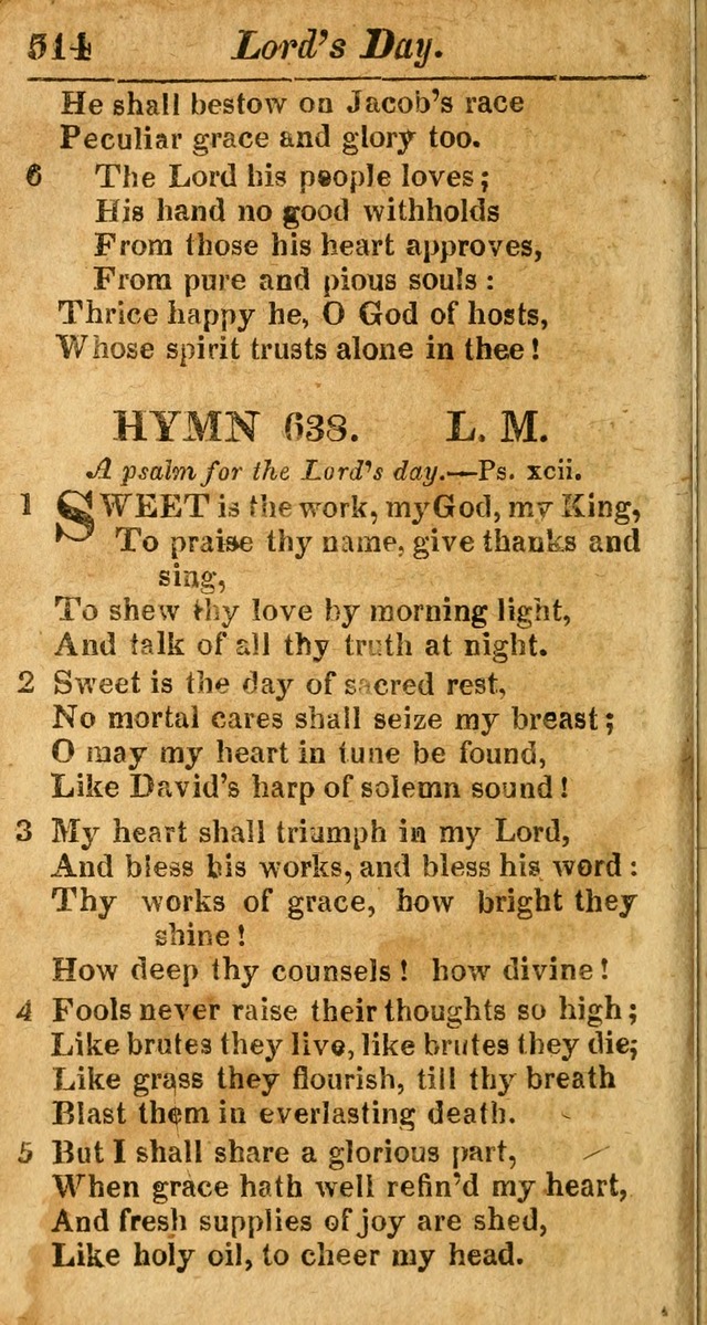 A Choice Selection of Psalms, Hymns and Spiritual Songs for the use of  Christians page 507