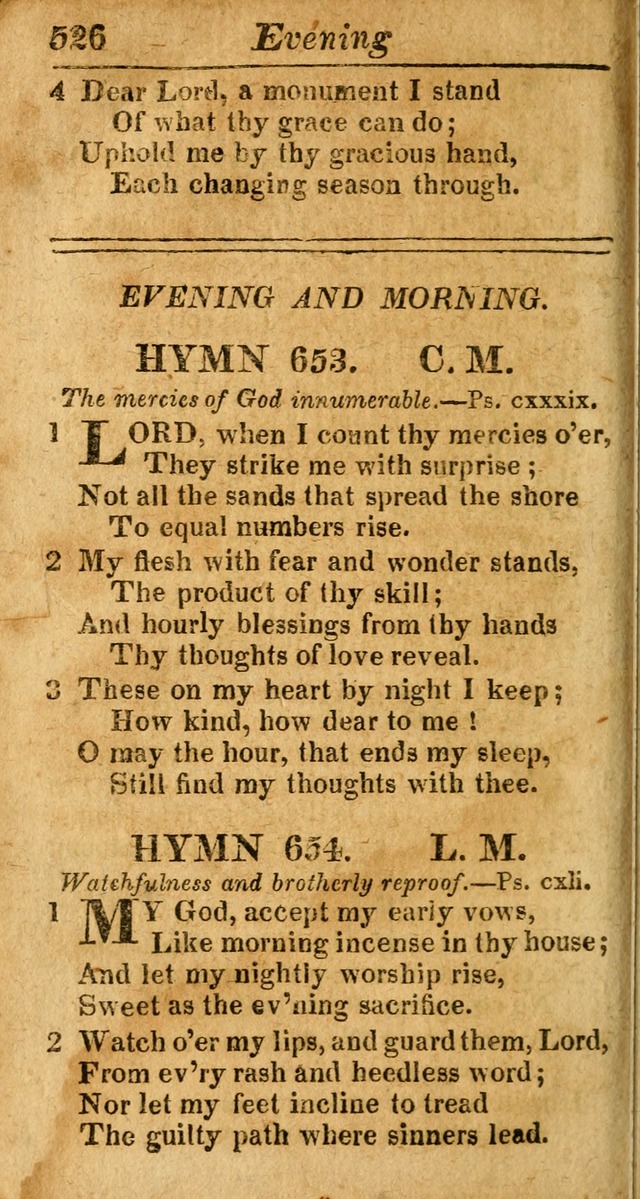 A Choice Selection of Psalms, Hymns and Spiritual Songs for the use of  Christians page 519