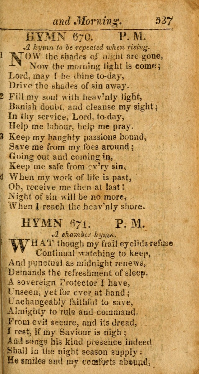 A Choice Selection of Psalms, Hymns and Spiritual Songs for the use of  Christians page 530