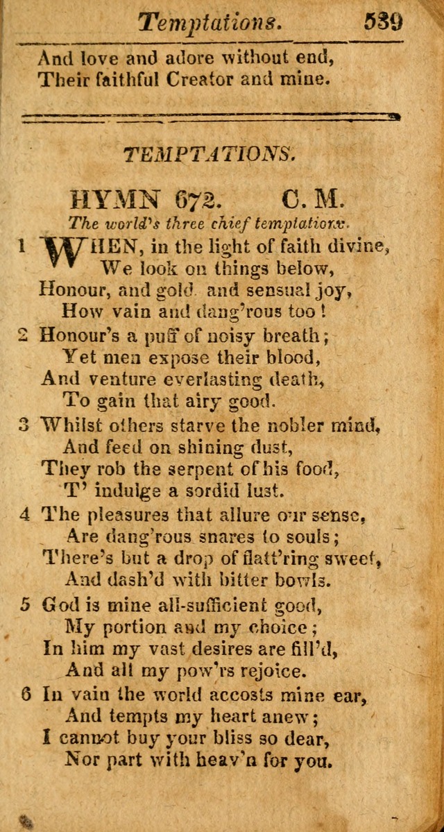 A Choice Selection of Psalms, Hymns and Spiritual Songs for the use of  Christians page 532