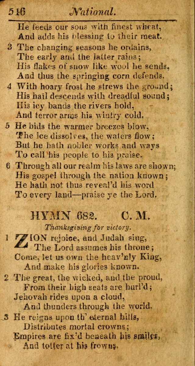 A Choice Selection of Psalms, Hymns and Spiritual Songs for the use of  Christians page 539