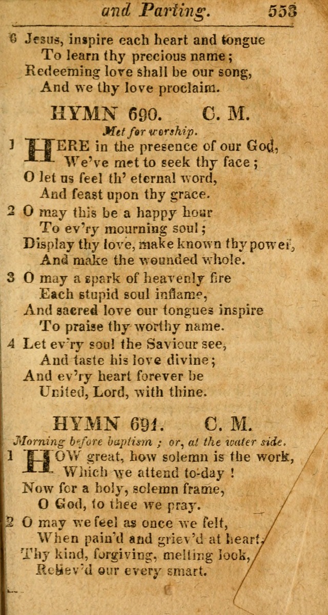 A Choice Selection of Psalms, Hymns and Spiritual Songs for the use of  Christians page 546