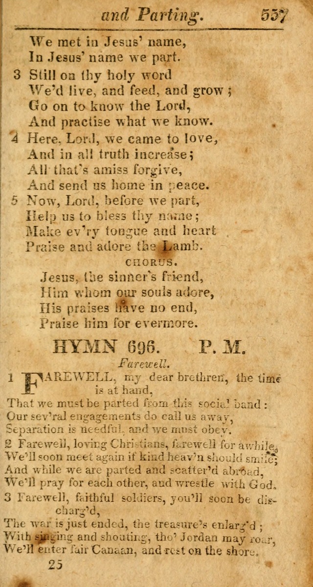 A Choice Selection of Psalms, Hymns and Spiritual Songs for the use of  Christians page 550