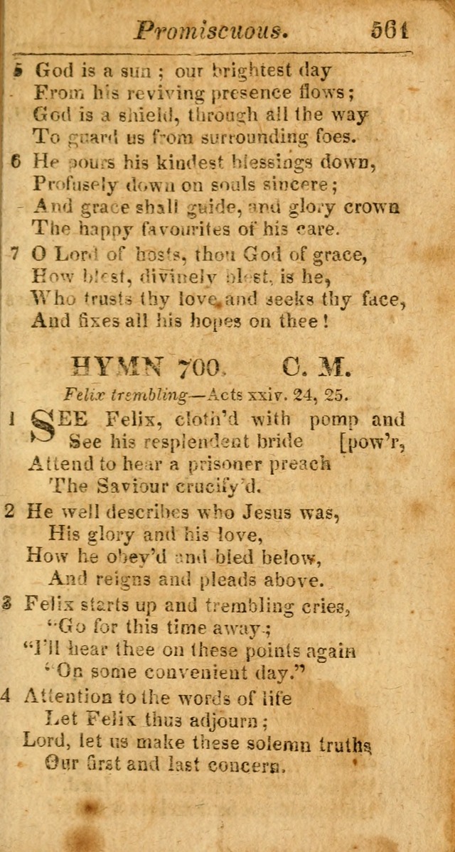 A Choice Selection of Psalms, Hymns and Spiritual Songs for the use of  Christians page 554