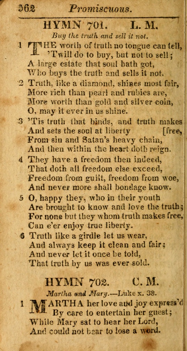 A Choice Selection of Psalms, Hymns and Spiritual Songs for the use of  Christians page 555