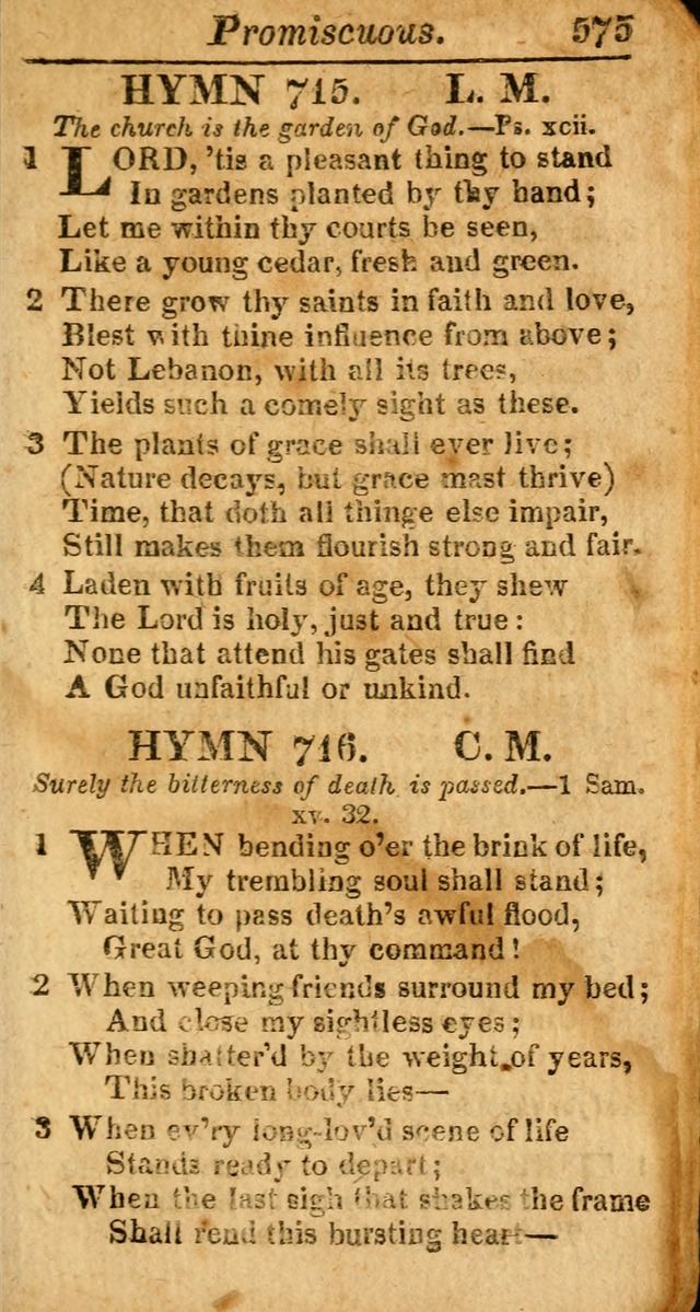 A Choice Selection of Psalms, Hymns and Spiritual Songs for the use of  Christians page 568