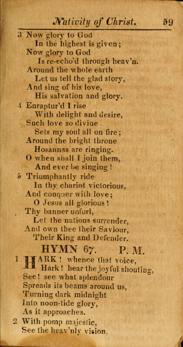 A Choice Selection of Psalms, Hymns and Spiritual Songs for the use of  Christians page 60