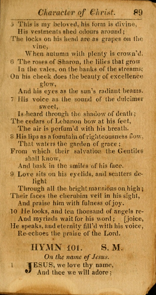 A Choice Selection of Psalms, Hymns and Spiritual Songs for the use of  Christians page 90