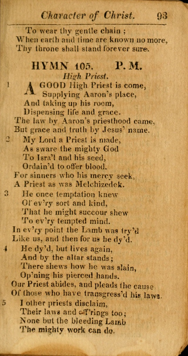 A Choice Selection of Psalms, Hymns and Spiritual Songs for the use of  Christians page 94