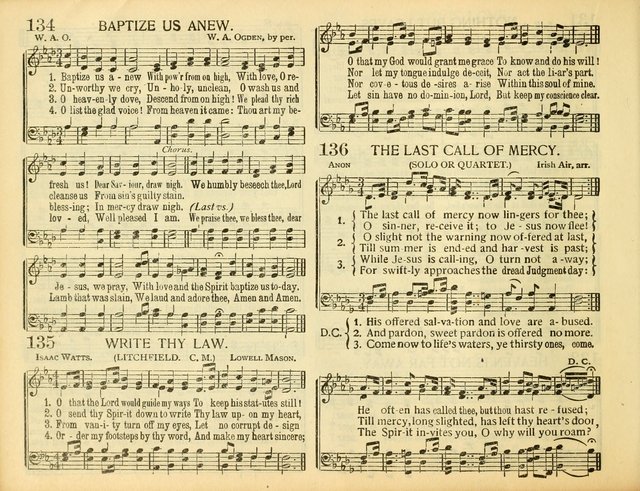 Christ in Song: for all religious services nearly one thousand best gospel hymns, new and old with responsive scripture readings (Rev. and Enl.) page 100