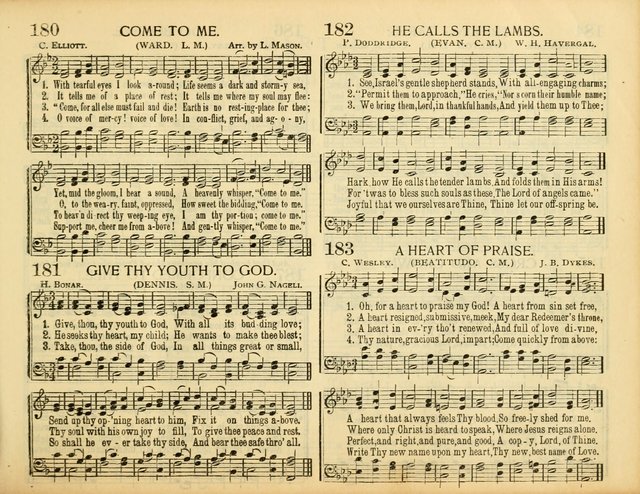 Christ in Song: for all religious services nearly one thousand best gospel hymns, new and old with responsive scripture readings (Rev. and Enl.) page 113