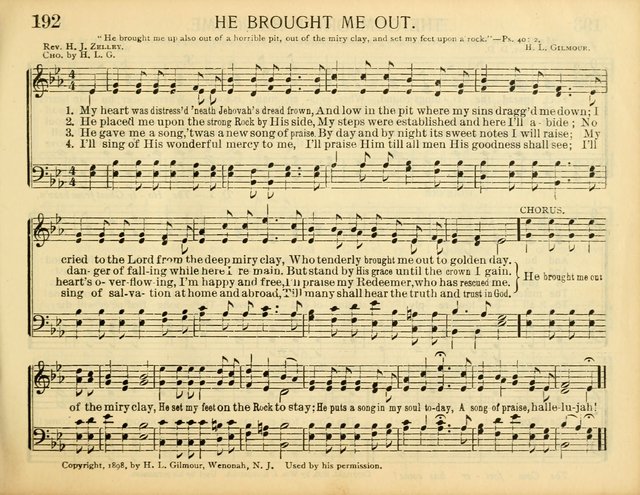 Christ in Song: for all religious services nearly one thousand best gospel hymns, new and old with responsive scripture readings (Rev. and Enl.) page 119