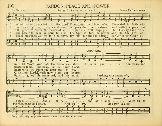 Christ in Song: for all religious services nearly one thousand best gospel hymns, new and old with responsive scripture readings (Rev. and Enl.) page 122