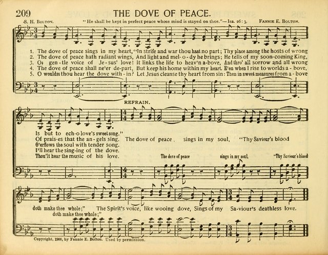 Christ in Song: for all religious services nearly one thousand best gospel hymns, new and old with responsive scripture readings (Rev. and Enl.) page 136