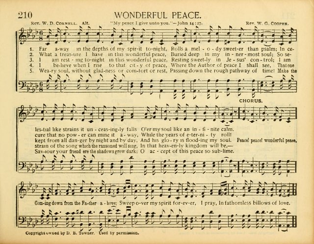 Christ in Song: for all religious services nearly one thousand best gospel hymns, new and old with responsive scripture readings (Rev. and Enl.) page 137