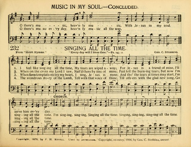 Christ in Song: for all religious services nearly one thousand best gospel hymns, new and old with responsive scripture readings (Rev. and Enl.) page 159