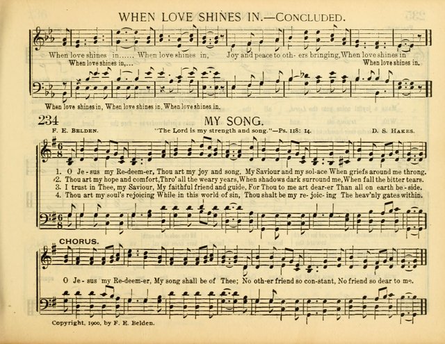 Christ in Song: for all religious services nearly one thousand best gospel hymns, new and old with responsive scripture readings (Rev. and Enl.) page 161