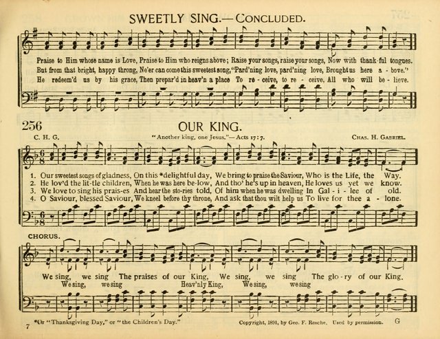 Christ in Song: for all religious services nearly one thousand best gospel hymns, new and old with responsive scripture readings (Rev. and Enl.) page 181