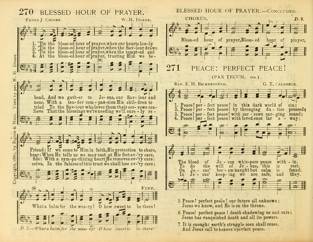 Christ in Song: for all religious services nearly one thousand best gospel hymns, new and old with responsive scripture readings (Rev. and Enl.) page 188