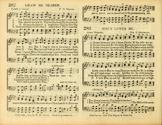 Christ in Song: for all religious services nearly one thousand best gospel hymns, new and old with responsive scripture readings (Rev. and Enl.) page 194