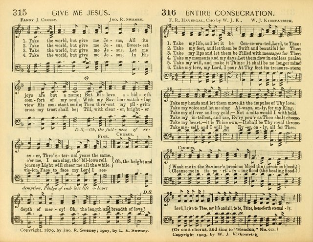 Christ in Song: for all religious services nearly one thousand best gospel hymns, new and old with responsive scripture readings (Rev. and Enl.) page 210