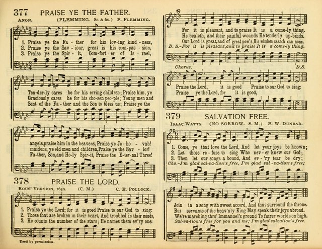 Christ in Song: for all religious services nearly one thousand best gospel hymns, new and old with responsive scripture readings (Rev. and Enl.) page 237