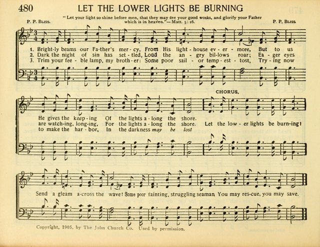 Christ in Song: for all religious services nearly one thousand best gospel hymns, new and old with responsive scripture readings (Rev. and Enl.) page 272