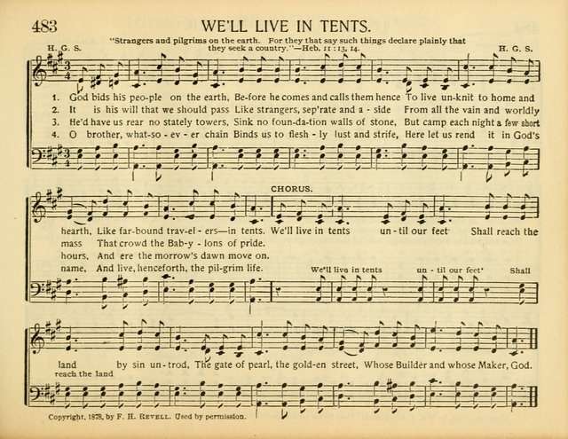 Christ in Song: for all religious services nearly one thousand best gospel hymns, new and old with responsive scripture readings (Rev. and Enl.) page 275