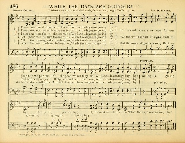 Christ in Song: for all religious services nearly one thousand best gospel hymns, new and old with responsive scripture readings (Rev. and Enl.) page 278