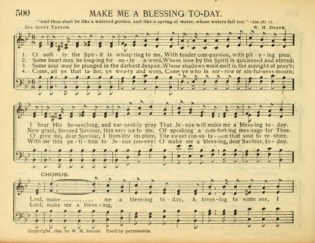 Christ in Song: for all religious services nearly one thousand best gospel hymns, new and old with responsive scripture readings (Rev. and Enl.) page 292