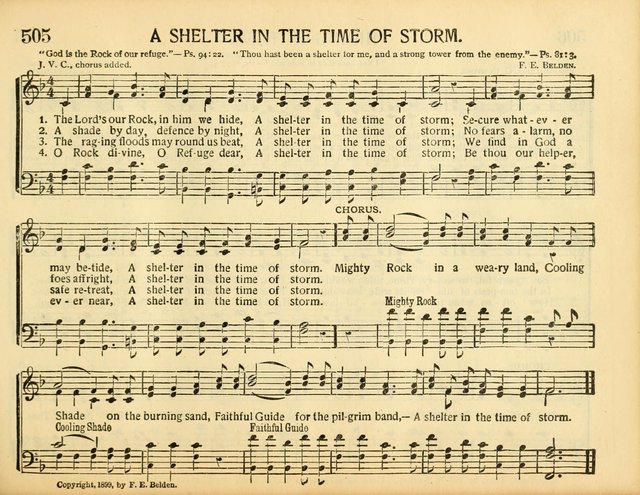 Christ in Song: for all religious services nearly one thousand best gospel hymns, new and old with responsive scripture readings (Rev. and Enl.) page 297