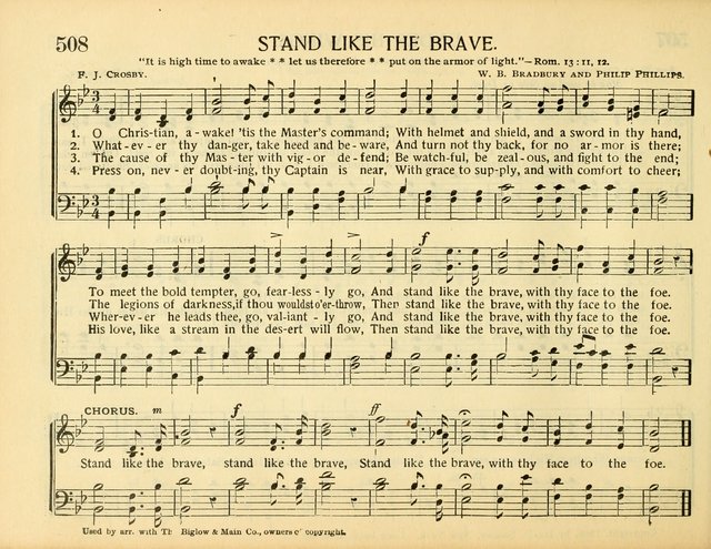 Christ in Song: for all religious services nearly one thousand best gospel hymns, new and old with responsive scripture readings (Rev. and Enl.) page 300