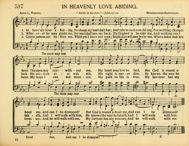 Christ in Song: for all religious services nearly one thousand best gospel hymns, new and old with responsive scripture readings (Rev. and Enl.) page 309