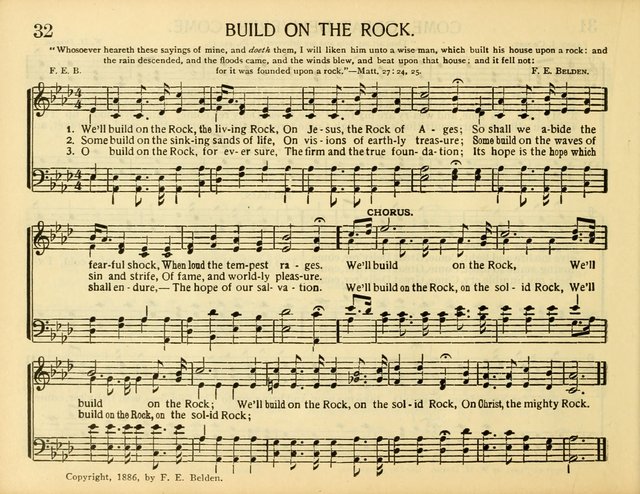 Christ in Song: for all religious services nearly one thousand best gospel hymns, new and old with responsive scripture readings (Rev. and Enl.) page 32