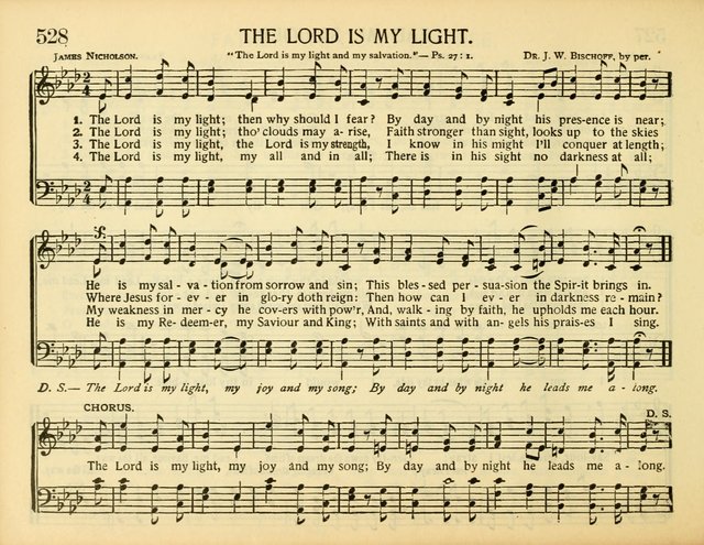 Christ in Song: for all religious services nearly one thousand best gospel hymns, new and old with responsive scripture readings (Rev. and Enl.) page 320