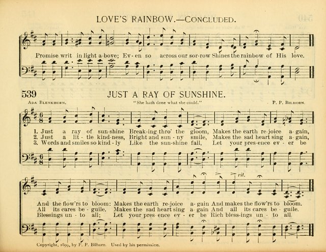 Christ in Song: for all religious services nearly one thousand best gospel hymns, new and old with responsive scripture readings (Rev. and Enl.) page 331