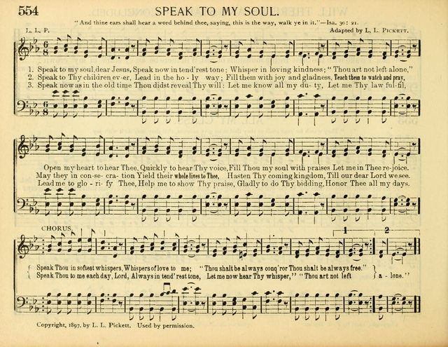 Christ in Song: for all religious services nearly one thousand best gospel hymns, new and old with responsive scripture readings (Rev. and Enl.) page 346