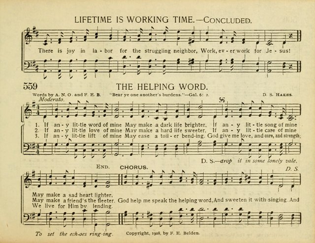 Christ in Song: for all religious services nearly one thousand best gospel hymns, new and old with responsive scripture readings (Rev. and Enl.) page 351