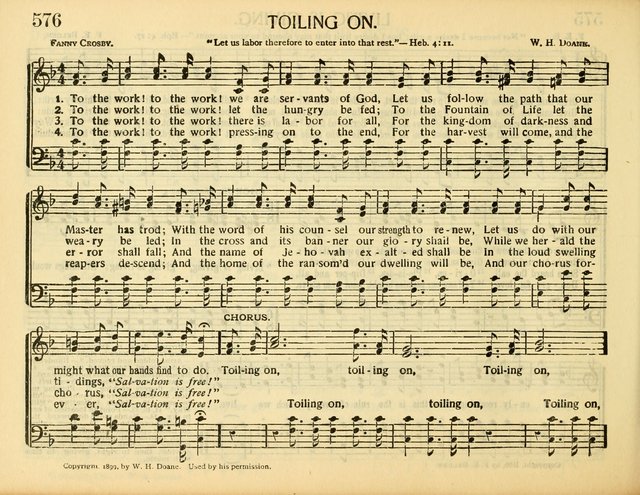 Christ in Song: for all religious services nearly one thousand best gospel hymns, new and old with responsive scripture readings (Rev. and Enl.) page 368