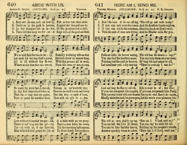 Christ in Song: for all religious services nearly one thousand best gospel hymns, new and old with responsive scripture readings (Rev. and Enl.) page 406