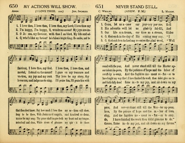 Christ in Song: for all religious services nearly one thousand best gospel hymns, new and old with responsive scripture readings (Rev. and Enl.) page 411