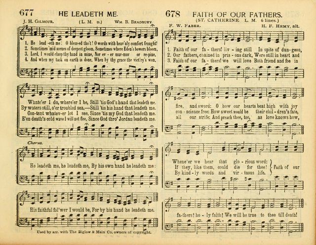 Christ in Song: for all religious services nearly one thousand best gospel hymns, new and old with responsive scripture readings (Rev. and Enl.) page 423