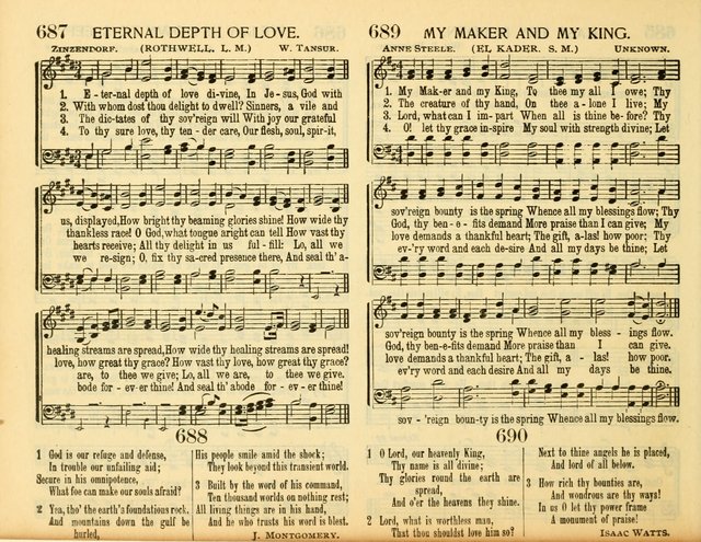 Christ in Song: for all religious services nearly one thousand best gospel hymns, new and old with responsive scripture readings (Rev. and Enl.) page 428