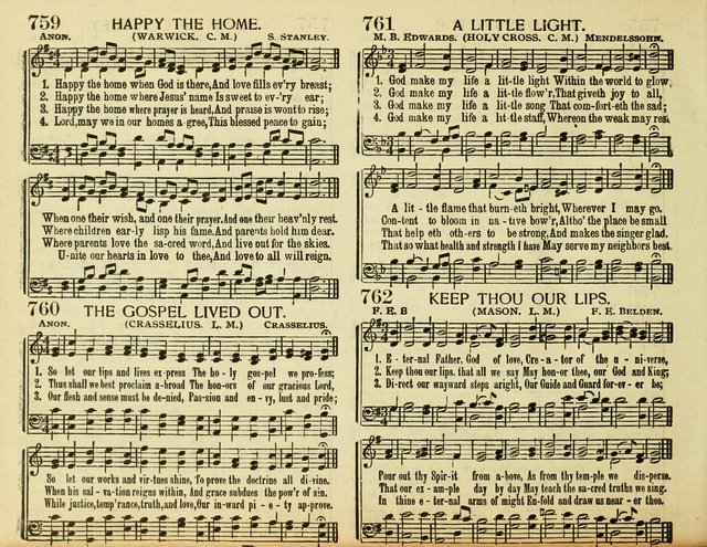 Christ in Song: for all religious services nearly one thousand best gospel hymns, new and old with responsive scripture readings (Rev. and Enl.) page 450