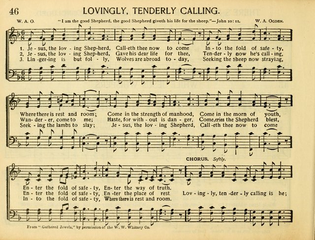 Christ in Song: for all religious services nearly one thousand best gospel hymns, new and old with responsive scripture readings (Rev. and Enl.) page 46