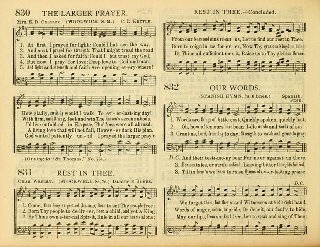 Christ in Song: for all religious services nearly one thousand best gospel hymns, new and old with responsive scripture readings (Rev. and Enl.) page 468