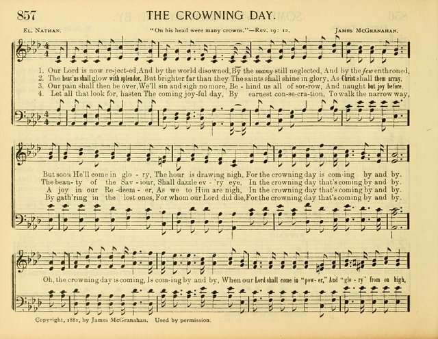 Christ in Song: for all religious services nearly one thousand best gospel hymns, new and old with responsive scripture readings (Rev. and Enl.) page 482