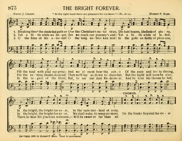 Christ in Song: for all religious services nearly one thousand best gospel hymns, new and old with responsive scripture readings (Rev. and Enl.) page 498