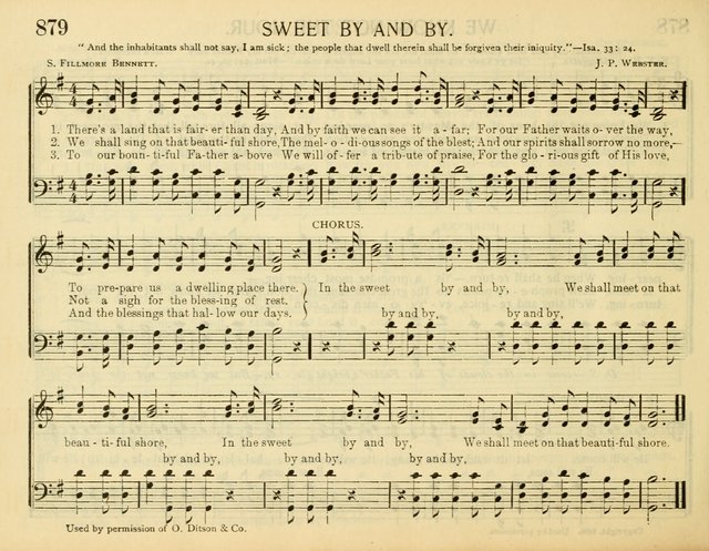 Christ in Song: for all religious services nearly one thousand best gospel hymns, new and old with responsive scripture readings (Rev. and Enl.) page 504